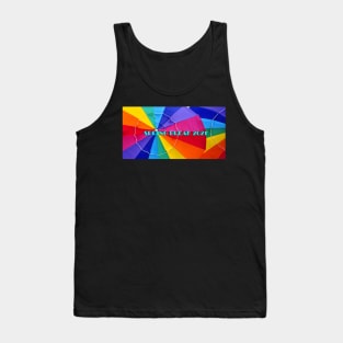 Spring Break 2021 rainbow umbrellas Tank Top